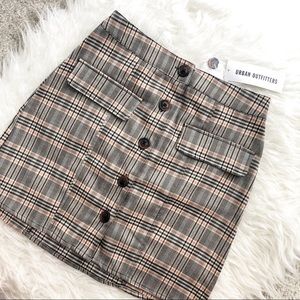 UO Plaid Skirt